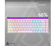 Ajazz NK68 Red Switch biała - 1536378 - zdjęcie 13